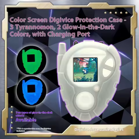 Digimon 25th Anniversary Color Screen D3 Tyranon Silicone Protective Case Shockproof And Wear-Resist