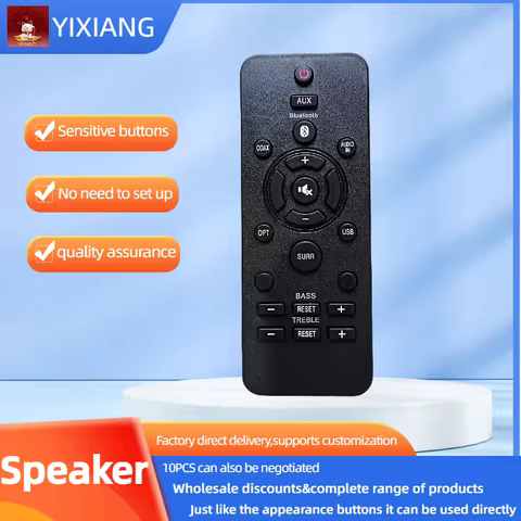 New Remote Control for Philips Soundbar HTL2101A/F7 HTL2111A/F7 HTL2160/F7 /F7996510059695 HTL996580