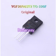 2pcs Original YGF20N65T2 TO-220F 20N65 TO220F 20A/650V IGBT transistor New Original on sale