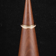 PIAGET(伯爵)  18K黃金 鑽石 黃金 POSSESSION系列 單圈鑽 戒指 18K