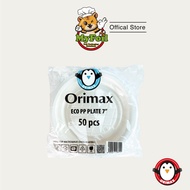 Pinggan PP Mesra Alam Orimax – Saiz 7” & 9” – 50 Keping/Paket / Orimax Eco PP Plate 7" & 9" - 50 Pie