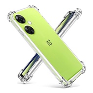Shockproof Clear Silicone Soft Phone Case For OnePlus 1+ Nord CE3 CE2 Lite 5G Airbag Anti drop Casin