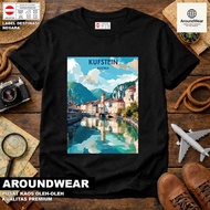 T-SHIRT BY AUSTRIA 1 WEAR COUNTRYTAG ASAL AUSTRIA COTTON 30S SOUVENIR PREMIUM GIFT
