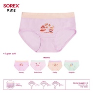 (3 Pcs) Sorex NA 402 Girls' Underwear CD, Super Soft Premium Teenage Underwear Girl GN NA402 (SIZE M