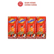 Thùng 48 hộp thức uống sữa lúa mạch Ovaltine X2 Canxi (180ml)