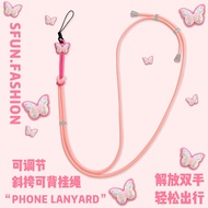 手机链 phone charm Adjustable Mobile Phone Messenger Lanyard Long Strap Hanging Neck Chain ccd Camera D