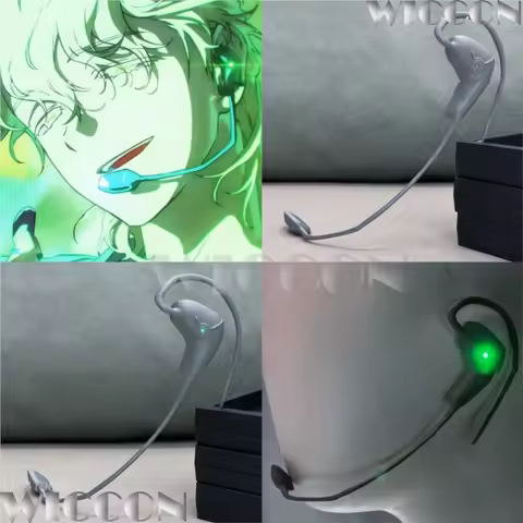 Till Luka R7 Blink Gone Anime Alien Stage Cosplay Headset Earphone Mic Model item Halloween Idol Sta