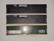 Klevv DDR4 8GB /Kingston DDR4 16GB RAM, Gigabyte Z170X-UD3/5, i5-6500, i3-7100