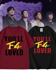 Eddie Peng, Zhou Yumin, F4, Stellar City Merchandise, Printed Cotton T-Shirt, Concert Fan Support To