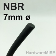 NBR Cord 7mm Buna-N O-Ring Cord Nitrile Rubber Round Cord O Ring