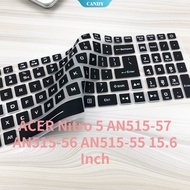 15.6" Laptop For ACER Nitro 5 AN515-57 AN515-56 AN515-55 Keyboard Case Silicone Case [CAN]