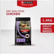 Nestle Purina SUPERCOAT Chicken Small Breed Adult Dog Dry Food 1.4kg
