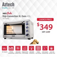 Aztech Kyla 45L Silvertone InnoBake Digi-Convection XL Oven ACO6845 (1yr warranty)