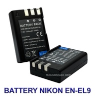 EN-EL9 \ ENEL9 \ EN-EL9a \ ENEL9a \ EN-EL9e \ ENEL9e แบตเตอรี่ \ แท่นชาร์จ \ แบตเตอรี่พร้อมแท่นชาร์จ