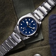 Swiss Tudor Tudor Tudor 41mm Blue Black Disc Automatic Mechanical Fashion Men's Watch Steel Band M79540-0004