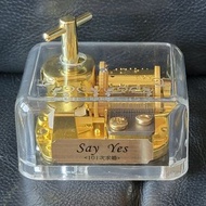 💍Say Yes <101次求婚>🎵金屬上鏈音樂盒 Music Box