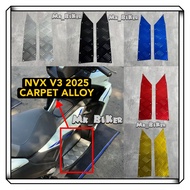 Yamaha NVX155 V3 Carpet Alloy Papan Karpet Alloy Floorboard Nvx Footstep Yamaha NVX Aerox Thailand C