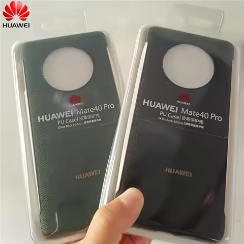 Huawei Mate 40 30 Pro PU Leather Case Luxury Business Soft Touch Back Cover Shockproof Protective Co