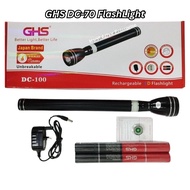 GHS DC-70 Rechargeable Torch Light Camping Torch Water Proof Japani Led Torch Portable Alloy Light