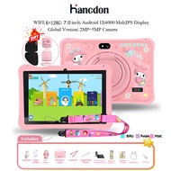 Hancdon Tablet For Kids Tablet For Kids Education 7 inch Tablet Budak Android Tablet Android For Kid