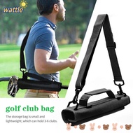 WATTLE Golf Carrier Bag Portable Handheld Golf Club Bag Folding Golf Training