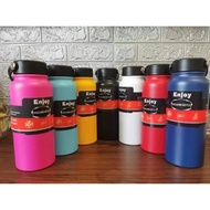 800ML Stainless Steel Aqua flask Tumbler Double Wall Hot&amp;Cold Vacuum Flask Sport Tumbler