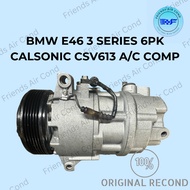 BMW E46 3 SERIES 6PK CALSONIC CSV613 A/C COMPRESSOR | FULLY TESTED | WARRANTY PROVIDED