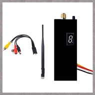 (VCBZ) FPV 1.2G 1.5W VTX Transmitter 8CH 1500mW FPV Video Transmitter with Antenna for Long Range FP