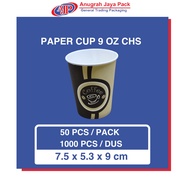 9 Oz CHS Paper Cup - 9 Oz CHS Hot Drink Paper Cup Without Lid