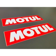 Motul Motor Sticker Motul Car Sticker 300v/H-Tech/Turbolight/8100/7100/5100/4100 Motul Car JazzViosM