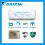 DAIKIN SMARTO FTKH Series R32 PREMIUM INVERTER Air Conditioner with Built-in WIFI Control (1.0HP/1.5HP/2.0HP)