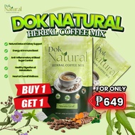 Organic and Pure Herbal Coffee Mix - B1T1 DEAL - Dok Natural Herbal Coffee Mix - Natural Detox