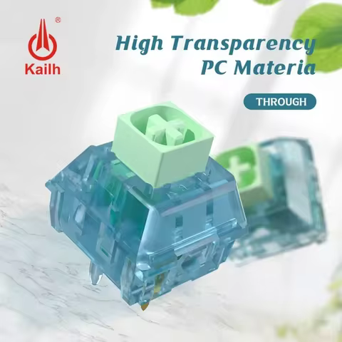 Kailh Box Switch Summer Clicky Tactile Switches Custom Mechanical Keyboard Cherry MX 5Pin Switch For
