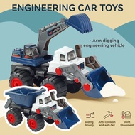 Budak Lelaki Lori Mainan Excavator Dumper Truck Toys Car Jengkaut Lori Truck