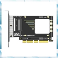 [G V W E] PCIe 5.0 to U.2 (SFF - 8639) Converter 128Gbps GEN5 U.2 SSD to PCIE X4 X8 X16 Expansion Ca