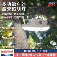 Emergency Camping Lights Lighting Warm Lights LED Lighthouse Lights UFO Lights Solar Hanging Lights 