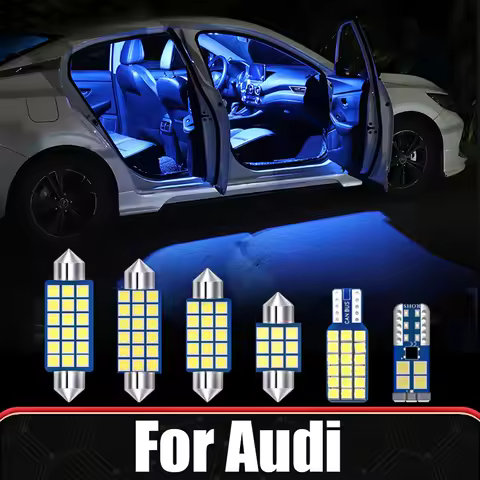For Audi A3 8L 8V 8P S3 RS3 A4 B6 B7 B8 S4 A5 S5 RS5 A6 C5 C6 C7 S6 RS6 Q5 8R SQ5 Q7 4L Car LED Ligh