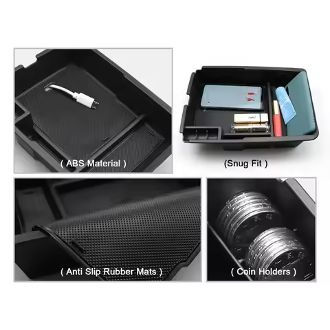 Car Central Armrest Storage Box for HYUNDAI Sorento MQ4 2020 2021 2022 2023 Non-slip Container Auto 