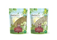 Food to Live Organic Protein Powders Bundle - Organic Hemp Protein Powder, 2 Pounds and Organic Pump