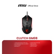 MSI CLUTCH GM08 MOUSE GAMING GEAR (เมาส์เกมมิ่ง)