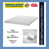 IKEA Afjall ÅFJÄLL Foam Mattress 140x200cm for Loft Bed Queen Tilam