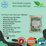Paket 1 Pcs Obat Diet Detox Herbal Alami Paling Ampuh Cepat Kurus Teh Hijau Celup Cap Djenggot BPOM