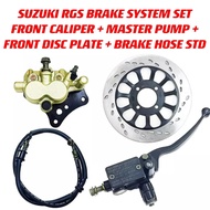 SUZUKI RG SPORT RG110 RGS RG S FRONT DISC BRAKE PUMP FULL SET FRONT BRAKE SYSTEM SET RG SPORT RG110 RGS