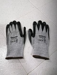 MS851043 - ENKERR 防切割手套 標準: EN 388 4544 防切割第5級 防滑 防油 工業 手套 Black Nitrile Coated Cut Resistant Gloves