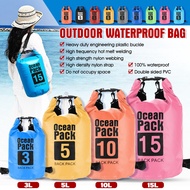 Dry Bag (2L 3L 5L 10L 15L 20L 30L) Ocean Pack Waterproof Bag Sports bag Outdoor bag sports bag