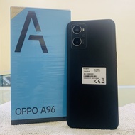 Oppo A96 ram 8/256gb // mutiara // black // handphone second