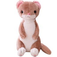 Cute Pet Sitting Ferret Toy Mink Plush Toy Doll Mink Doll