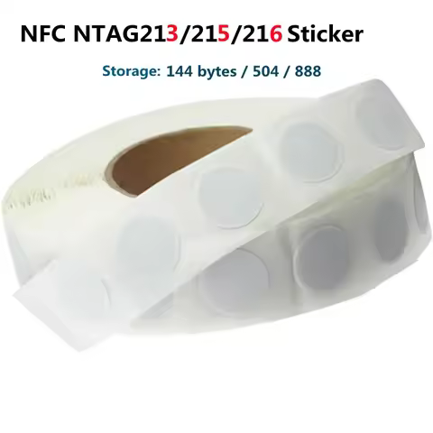 TK 50pcs Ntag213 Ntag215 Ntag216 NFC Tags NFC Sticker RFID NFC tag Stickers Adhesive Labels for NFC 