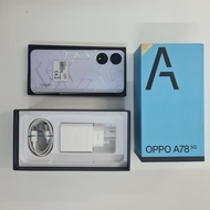 HP Oppo A78 5g RAM 8gb/128gb Original Android Second Fullset - Ungu