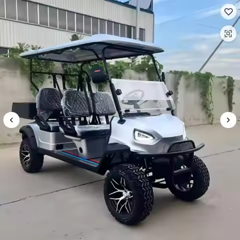Hot sale MMC Brand Electric Golf Cart for Sale Usa Street Legal Golf Cars 6 Seat 4+2 Seater Golf Car